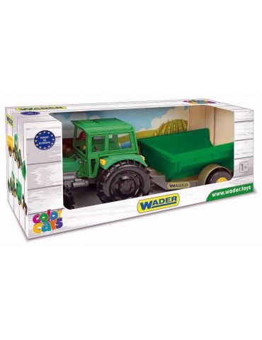 Wader Traktor farmer z przyczepą