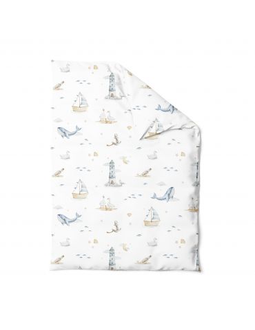 Lulumi Kołderka bambusowa 75x65 Marine