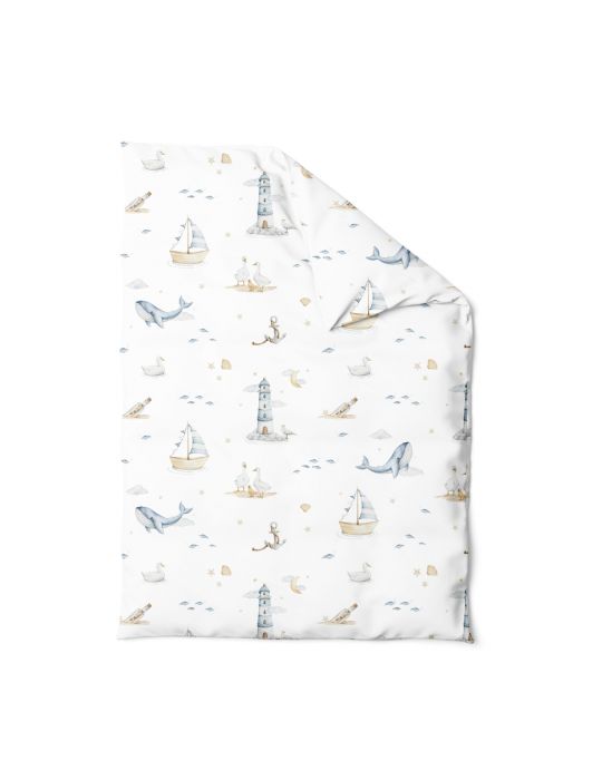 Lulumi Kołderka bambusowa 75x65 Marine