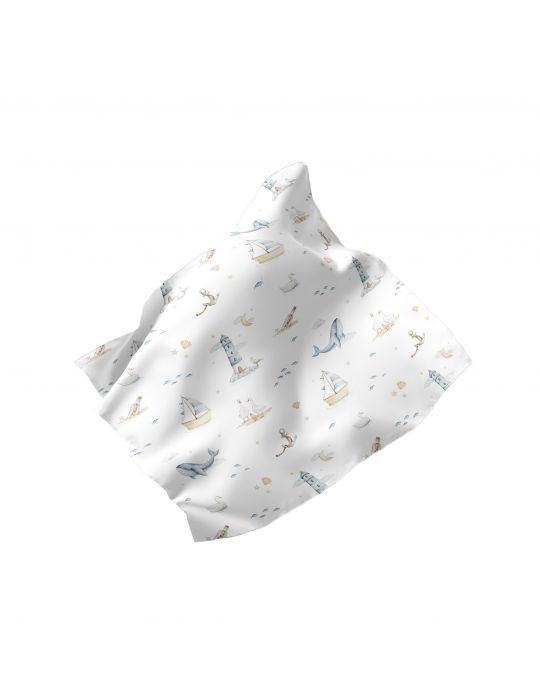 Lulumi Otulacz bambusowy 70x70 Marine
