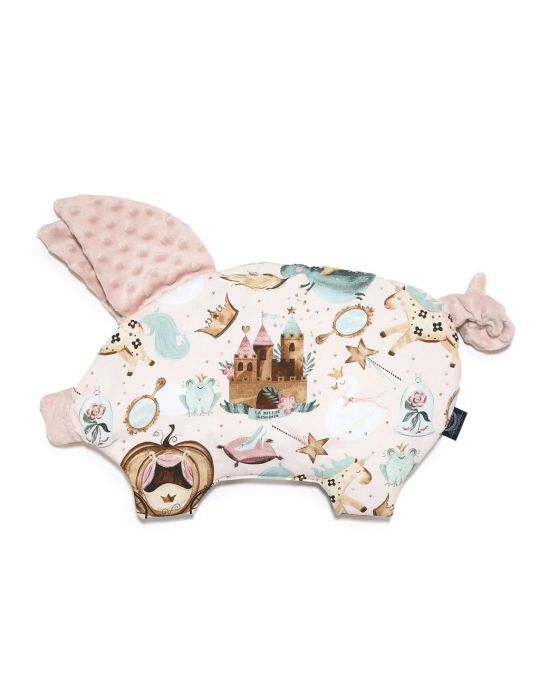 La Millou Podusia Sleepy Pig minky ( Princess - Smoke Rose )