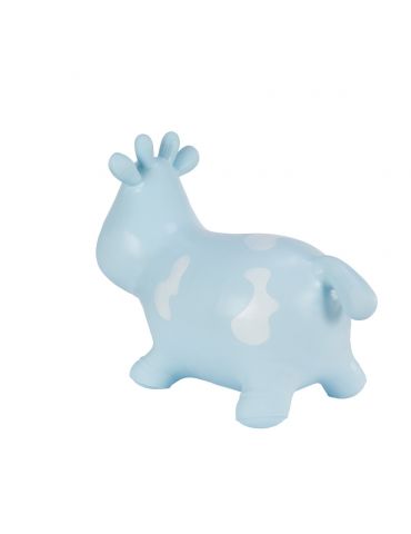 Tootiny Skoczek z pompką Krówka niebieska