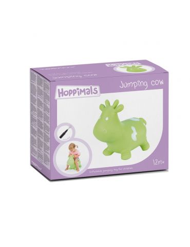 Tootiny Skoczek z pompką Krówka zielona