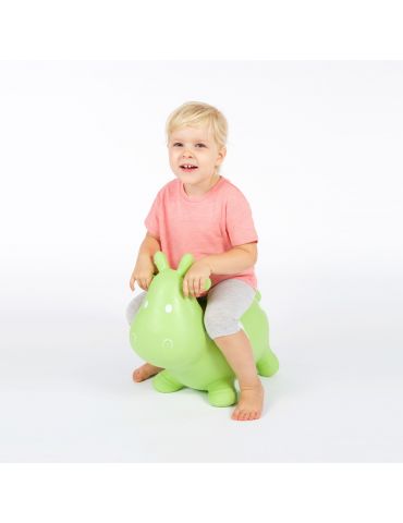 Tootiny Skoczek z pompką Krówka zielona