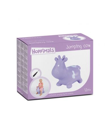 Tootiny Skoczek z pompką Krówka fioletowa
