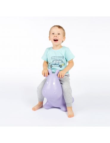 Tootiny Skoczek z pompką Krówka fioletowa