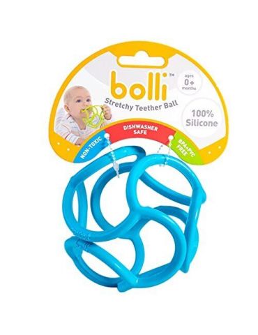 Ogobolli Gryzak sensoryczny piłka niebieska