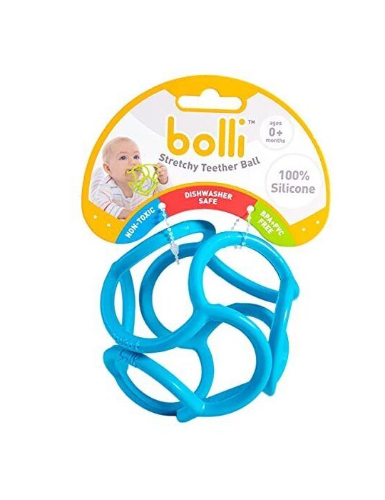 Ogobolli Gryzak sensoryczny piłka niebieska