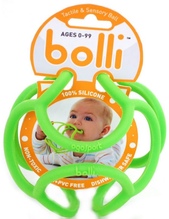 Ogobolli Gryzak sensoryczny piłka zielona