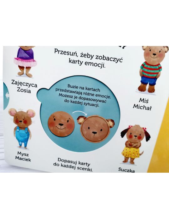 Książeczka Co czujesz?  Akademia mądrego dziecka. Mój świat HarperCollins