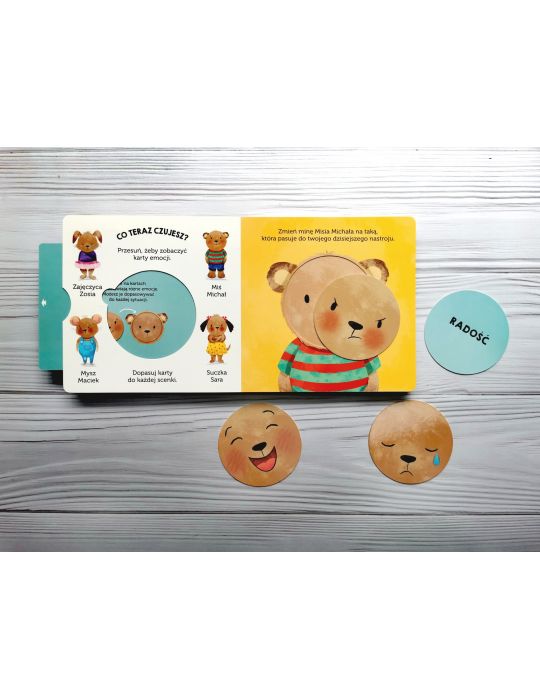 Książeczka Co czujesz?  Akademia mądrego dziecka. Mój świat HarperCollins