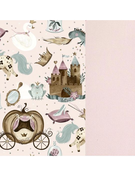 La Millou Wkładka do wózka Jersey Multi ( Princess - Smoke rose )