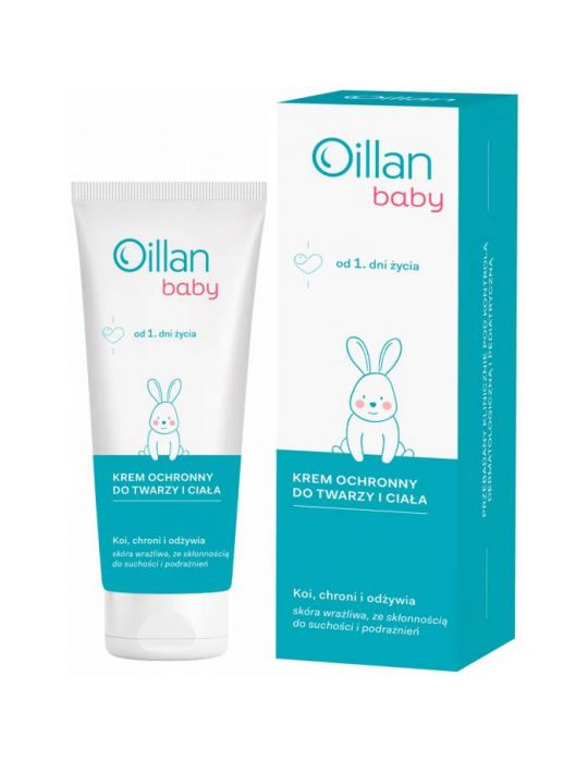 Oillan Baby Krem ochronny do twarzy i ciała 75ml