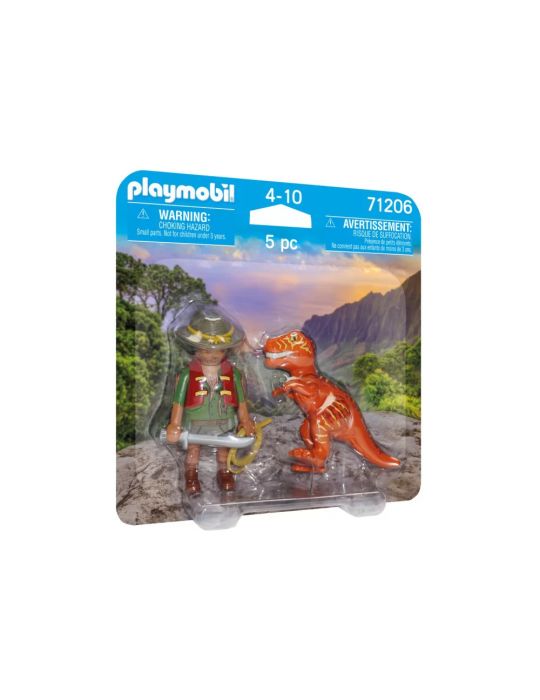 Playmobil Tropiciel z T-Rexem
