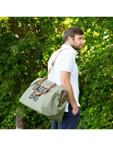 Childhome Torba Daddy Bag Kanwas Khaki