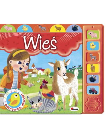 Książeczka Odkrywam dźwięki Wieś