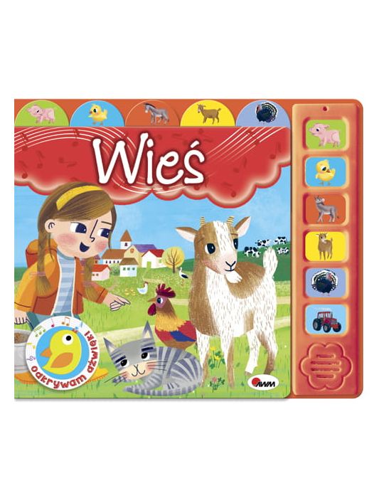 Książeczka Odkrywam dźwięki Wieś