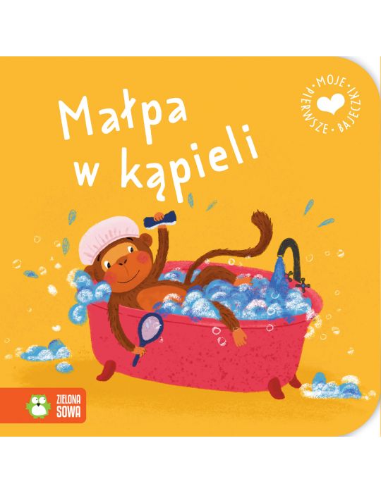 Książeczka Moje pierwsze bajeczki. Małpa w kąpieli