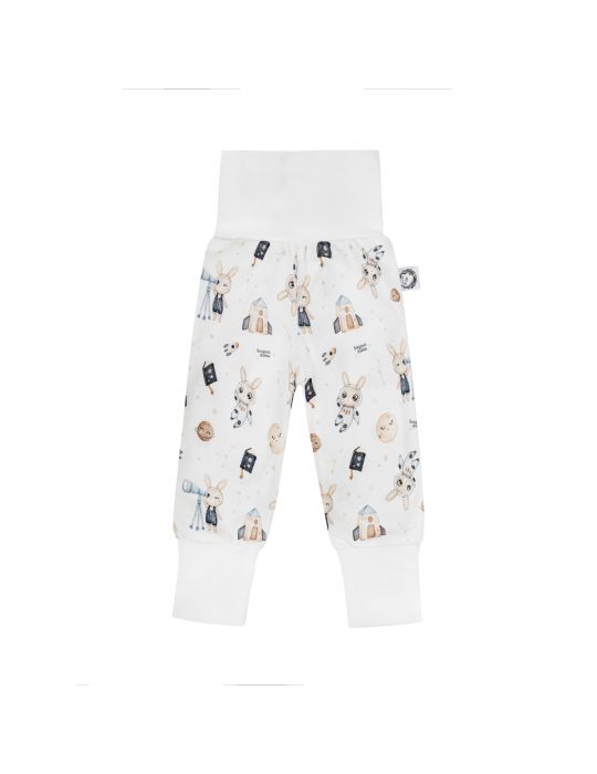 Bonjour Cherie Spodenki niemowlęce bawełna organiczna Królik Astronom
