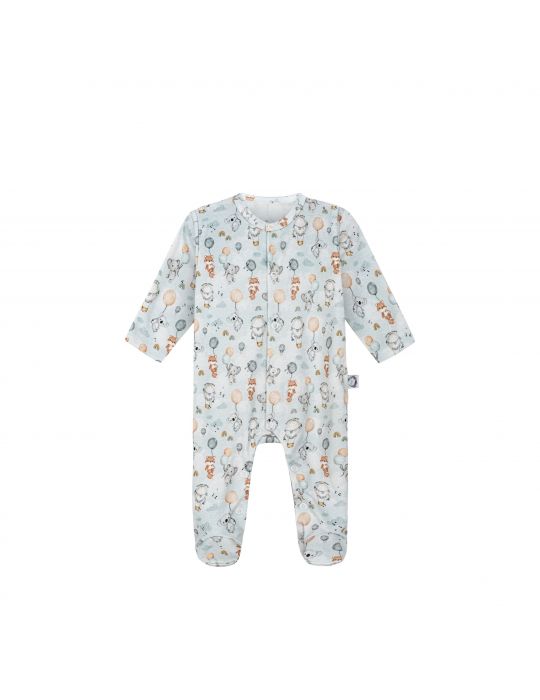 Bonjour Cherie Pajac niemowlęcy bawełna organiczna Balony