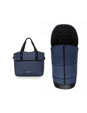 Muuvo Quick 4.0 Wózek głęboko-spacerowy Azure Blue