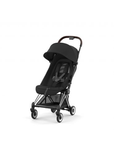 Cybex Coya Wózek spacerowy Chrome Sepia black