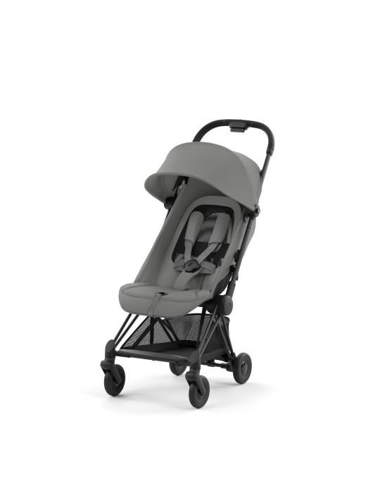 Cybex Coya Wózek spacerowy Matt black Mirage grey
