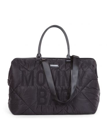 Childhome Torba Mommy Bag pikowana czarna