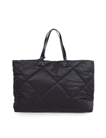 Childhome Torba Family Bag pikowana czarna Childhome Torba Family Bag pikowana czarna