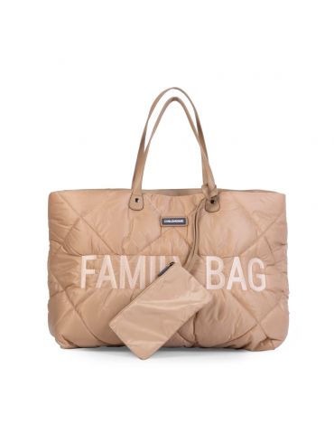 Childhome Torba Family Bag pikowana beżowa