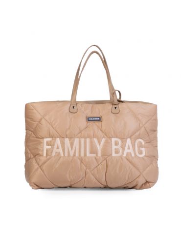 Childhome Torba Family Bag pikowana beżowa