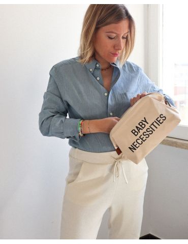 Childhome Kosmetyczka Baby Necessities kremowa Childhome Kosmetyczka Baby Necessities kremowa