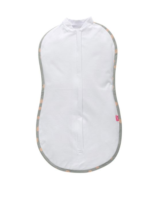 Motherhood Otulaczek Zip&Swaddle rozmiar 2 ( 5-8kg ) Kropy różowe