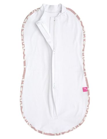 Motherhood Otulaczek Zip&Swaddle rozmiar 2 ( 5-8kg ) Classic różowy