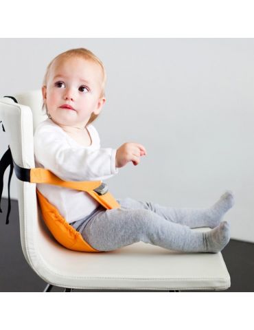 Minimonkey Szelki do krzesełka pomarańczowe