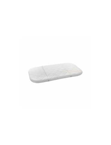 Waldin Łóżeczko drewniane 7w1 z materacem Białe