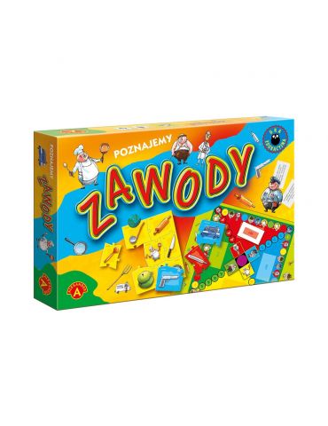 Alexander Gra planszowa Poznajemy zawody Alexander Gra planszowa Poznajemy zawody