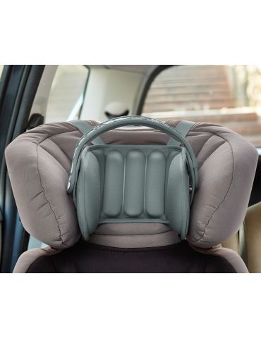NapUp Opaska podtrzymująca główkę w foteliku samochodowym Szara