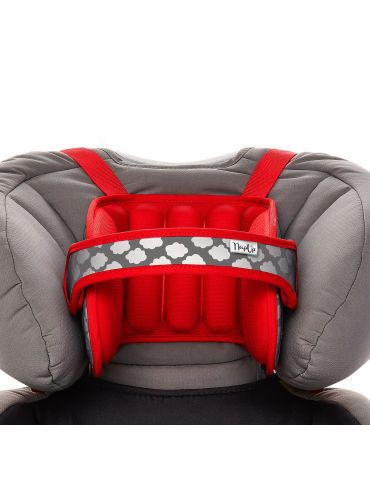 NapUp Opaska podtrzymująca główkę w foteliku samochodowym Czerwona