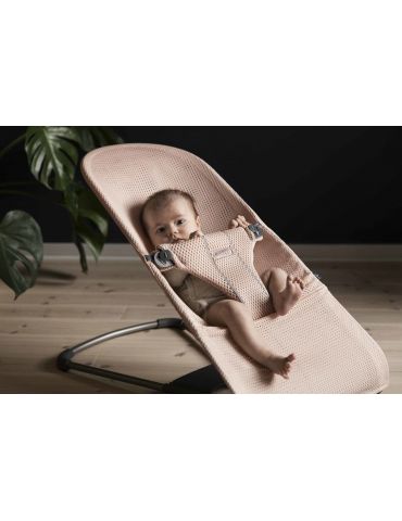 Babybjorn Leżaczek Bliss Mesh Pearly pink