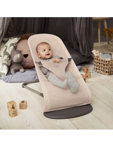 Babybjorn Leżaczek Bliss Mesh Pearly pink