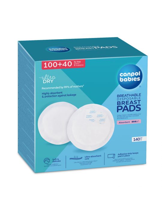 Canpol babies Wkładki laktacyjne 100+40szt Gratis