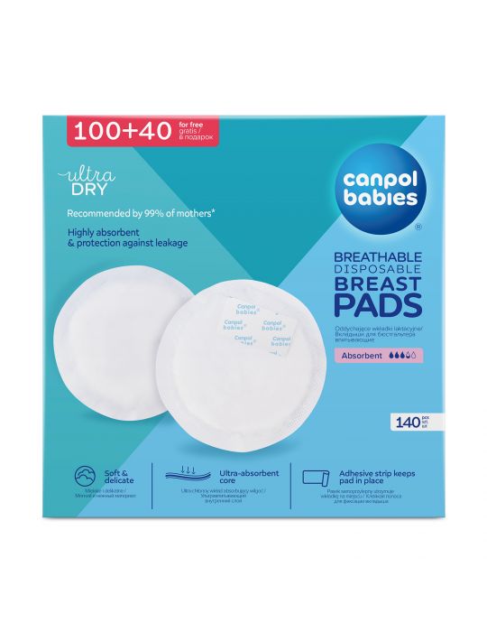 Canpol babies Wkładki laktacyjne 100+40szt Gratis