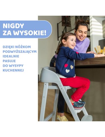 Chicco Krzesełko do karmienia Crescendo up Etna black re_lux Chicco Krzesełko do karmienia Crescendo up Etna black re_lux