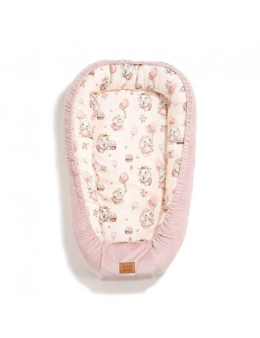 La Millou Kokon Velvet Collection Best nest M ( Rossie by Maja Hyży - Smoke rose )