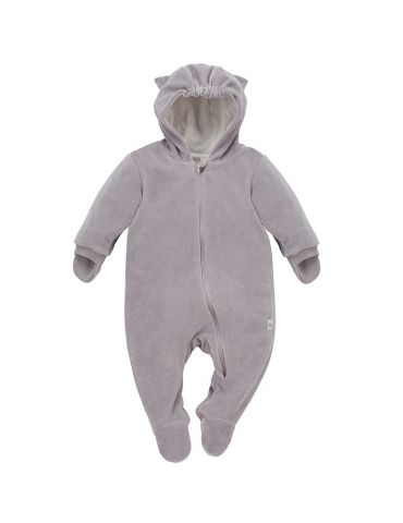 Pinokio Kombinezon przejściowy niemowlęcy Hello szary