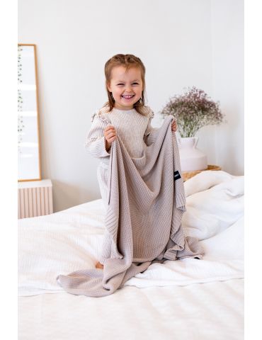 Poofi Kocyk bambusowy Pure