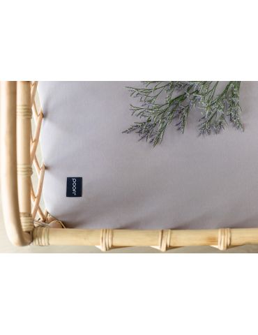 Poofi Prześcieradło do łóżeczka organic 60x120 Lawenda