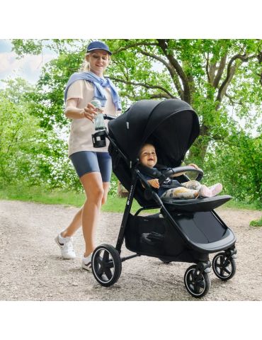 Kinderkraft Route Wózek spacerowy Black Kinderkraft Route Wózek spacerowy Black