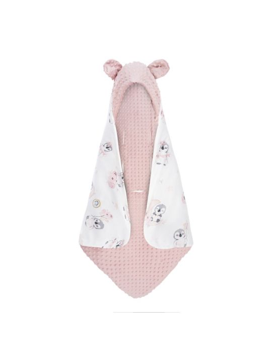 Bonjour Cherie Kocyk do fotelika samochodowego 90/90 Vivi minky Sepia rose
